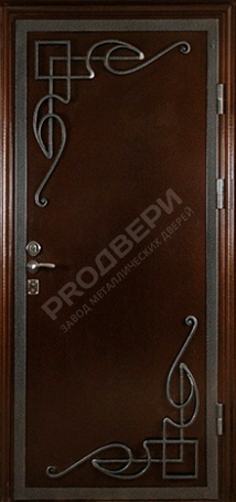 Фотография «Дверь с ковкой №2»